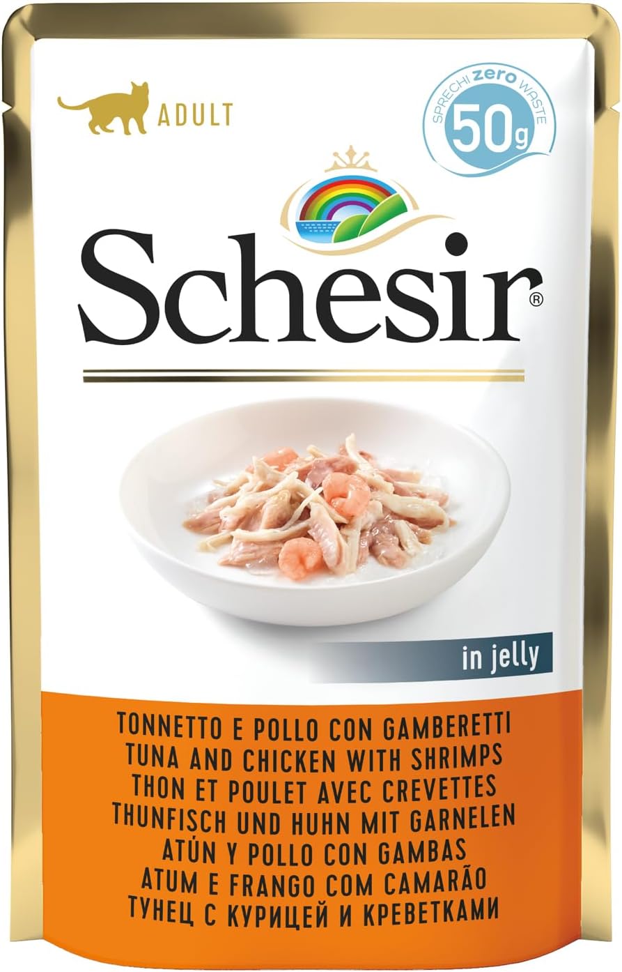 Thumbnail 3 de Schesir Cat Jelly Tuna with Solid Bass 30 x 50 g 🐱