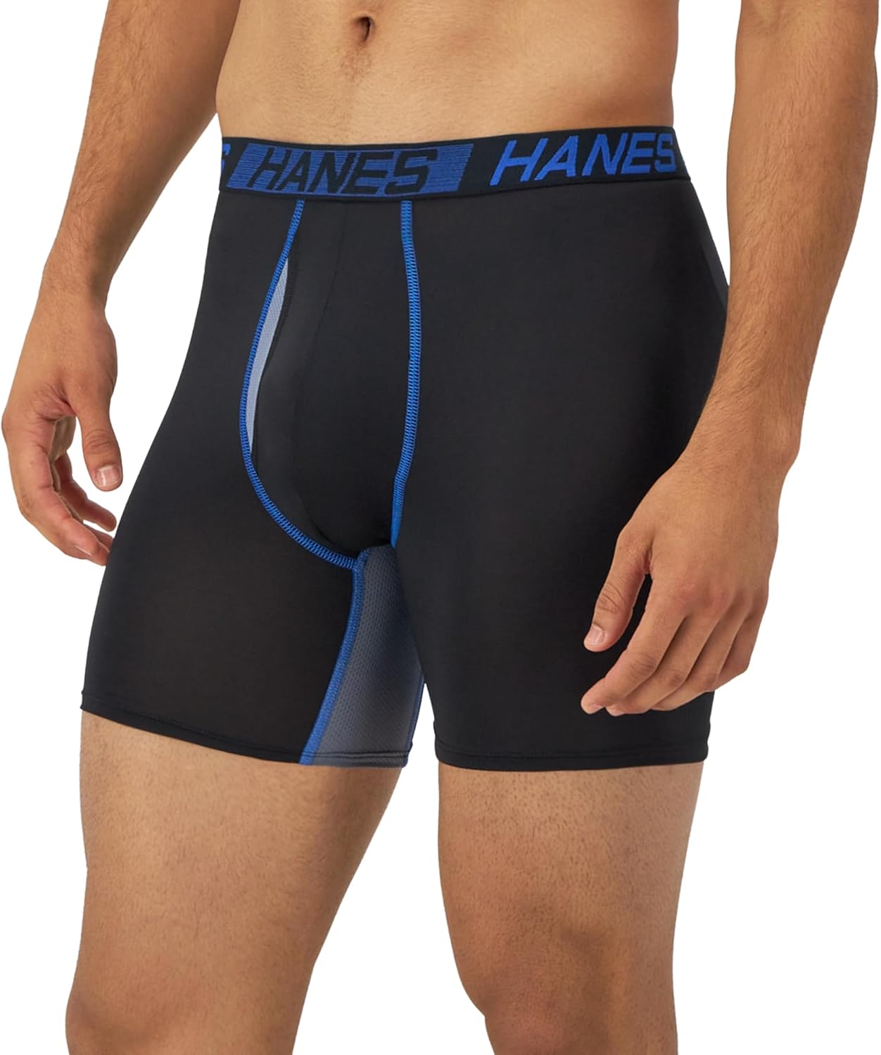 Thumbnail 4 de Hanes Men’s Underwear 3-Pack (Total Support Boxer Briefs or Trunks) with X-Temp Technology