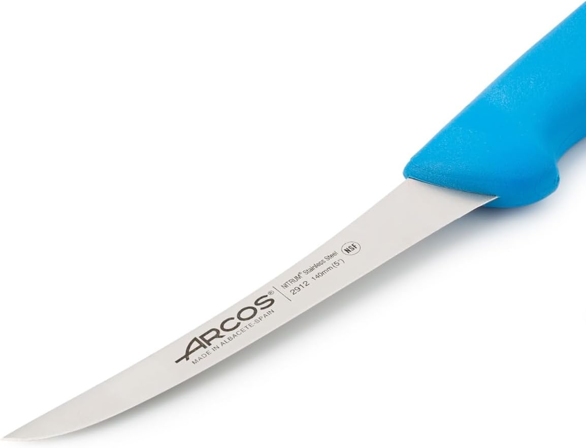 Detalle 1 de Arcos Serie 2900 🍴 Cuchillo Deshuesador Curvo Semiflexible 140mm