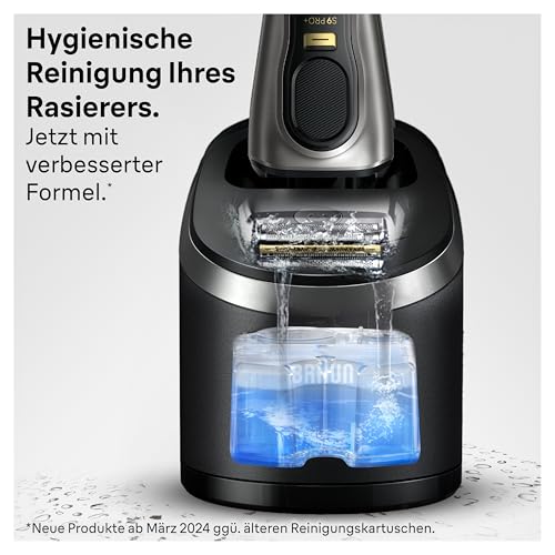 Thumbnail 1 de Braun 3-in-1 ShaverCare Reinigungskartuschen – 8er Pack (Alkoholbasis, kompatibel mit Braun Clean & Charge)