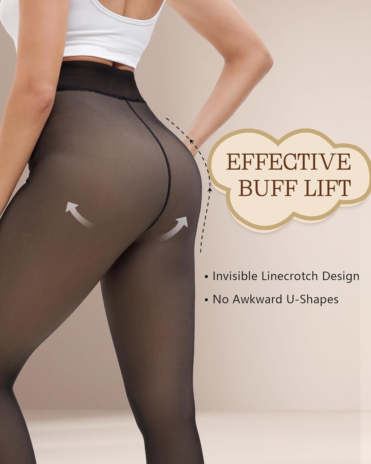 Thumbnail 1 de Bebila Fleece Lined Tights for Women ⚙