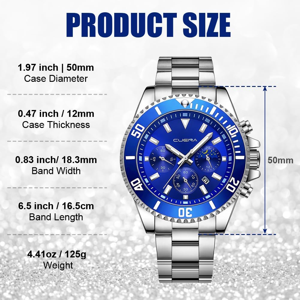 Thumbnail 1 de OFFCUP Herren Uhr Chronograph 52 mm