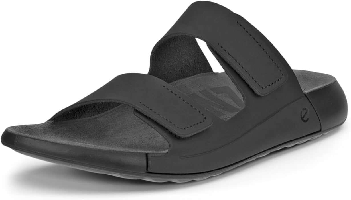 Detalle de ECCO Damen Cozmo Ein-Band Pantoffel-Sandale – komfortabel, langlebig und flexibel