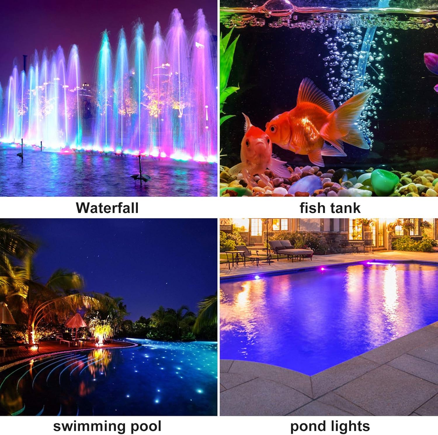 Thumbnail 6 de CORESLUX Solar Teichbeleuchtung RGB (IP68), Unterwasserstrahler-Set mit 5 Stück