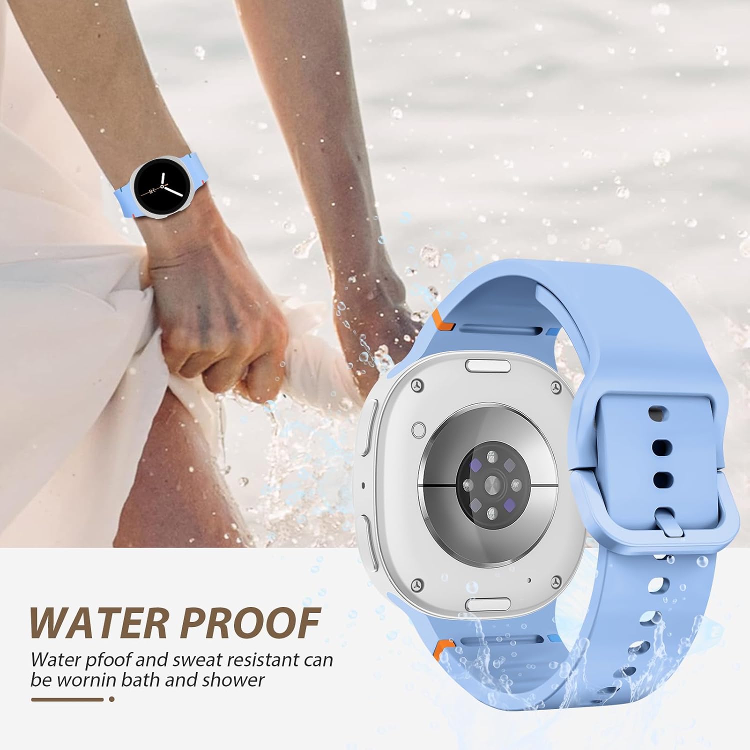 Detalle de YuiYuKa Sport Watch Band for Galaxy Watch 8
