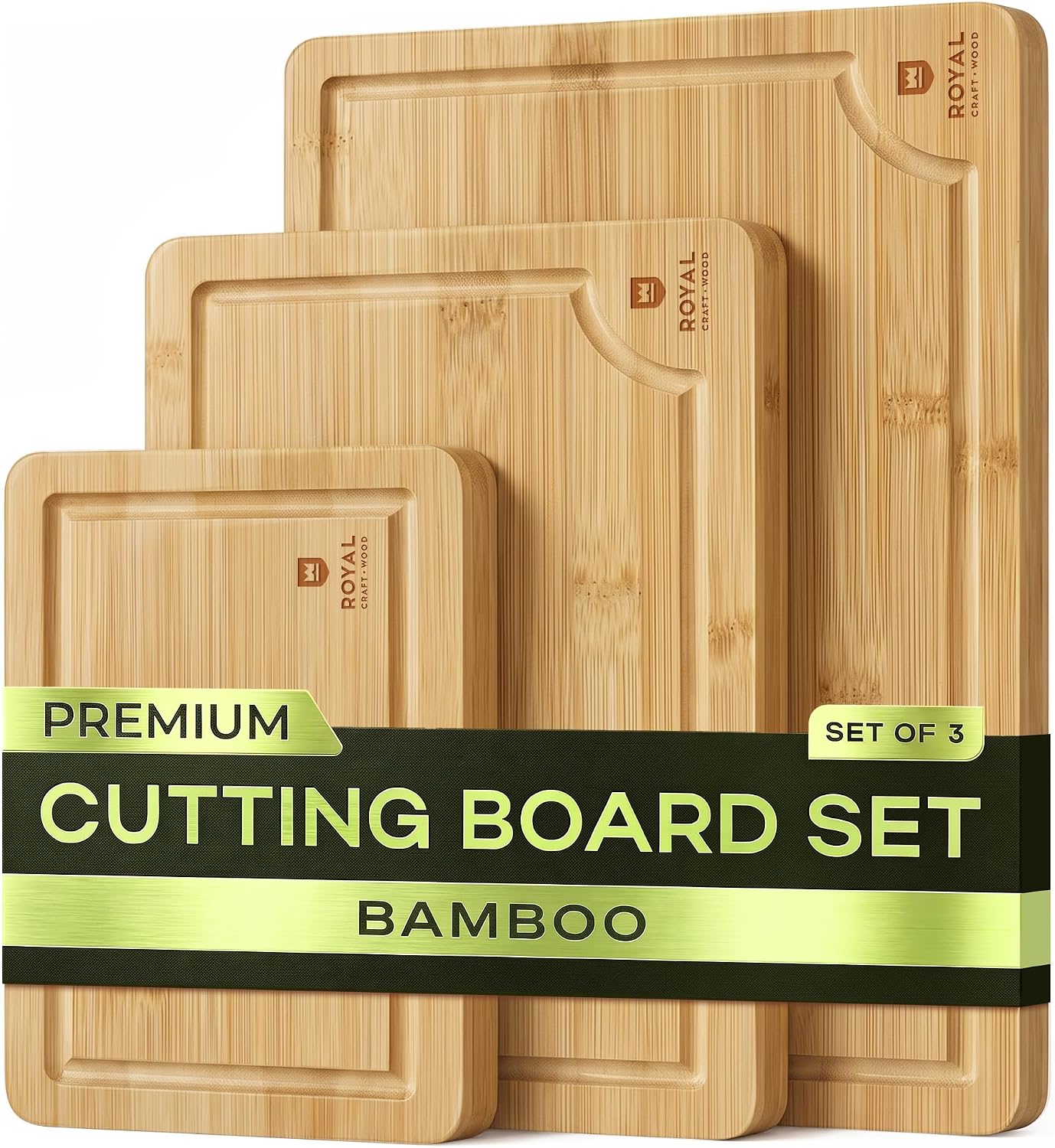 Detalle de Royal Craft Wood Premium Cutting Boards ⚙