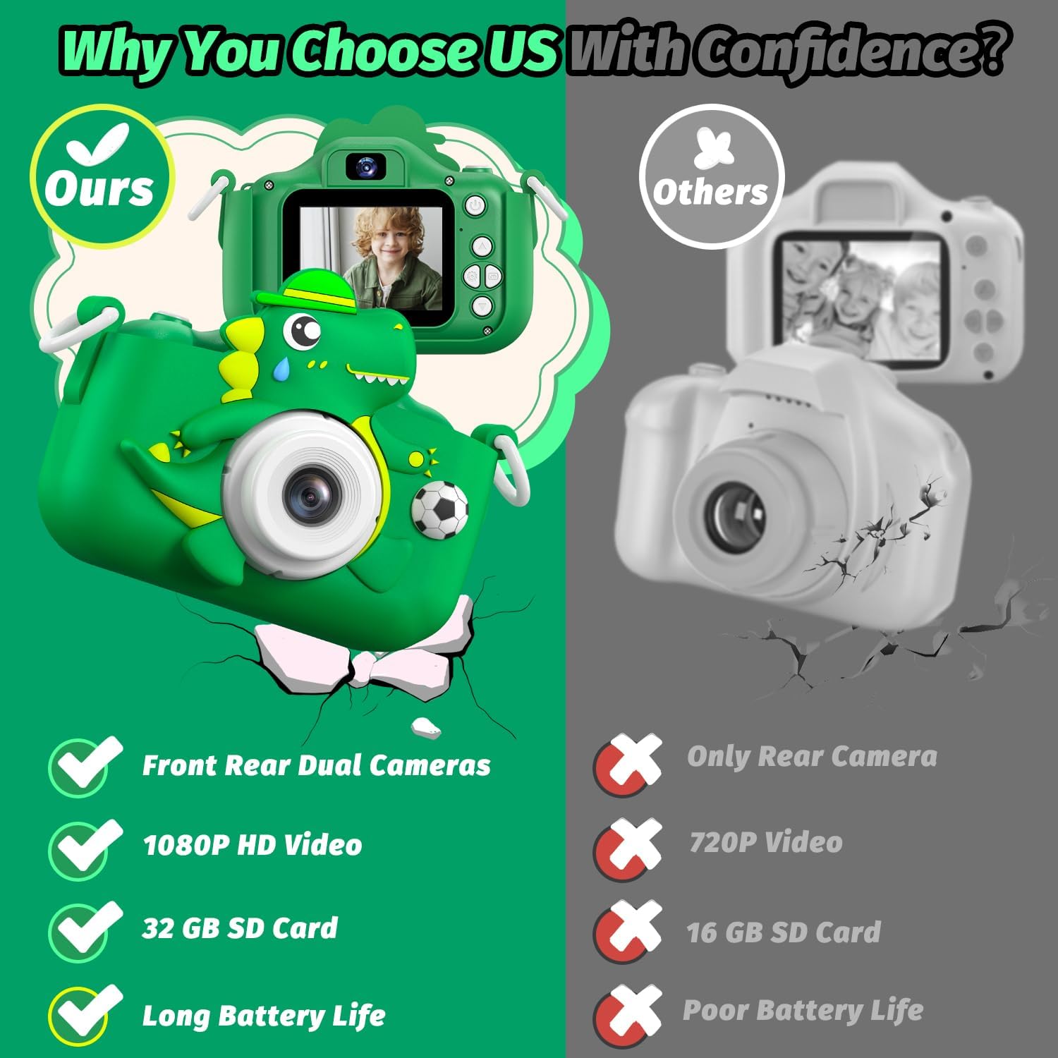 Thumbnail 6 de Kinderkamera Einhorn Selfie 32 GB