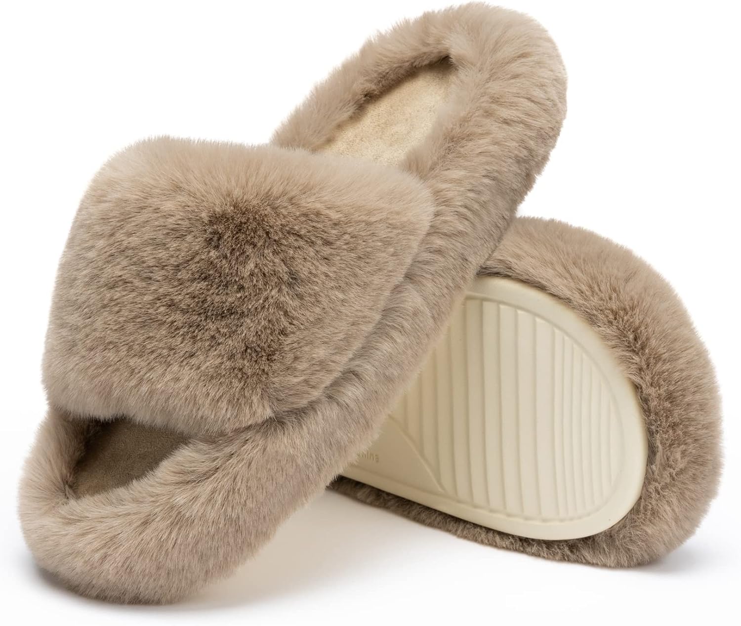 Thumbnail 6 de Chantomoo Women's Blue Memory Foam Slippers US 12