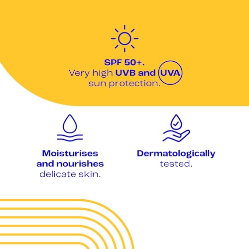 Detalle 2 de E45 Kids & Baby Sun Lotion SPF 50+ for Sensitive Skin – Gentle UVA/UVB Protection with Avocado Oil