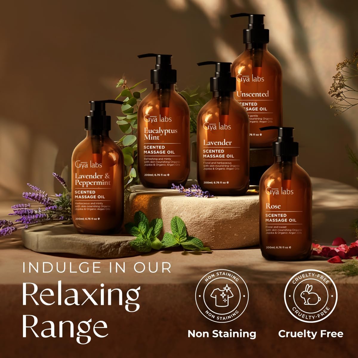 Thumbnail 6 de Gya Labs Calming Massage Oil 200 ml
