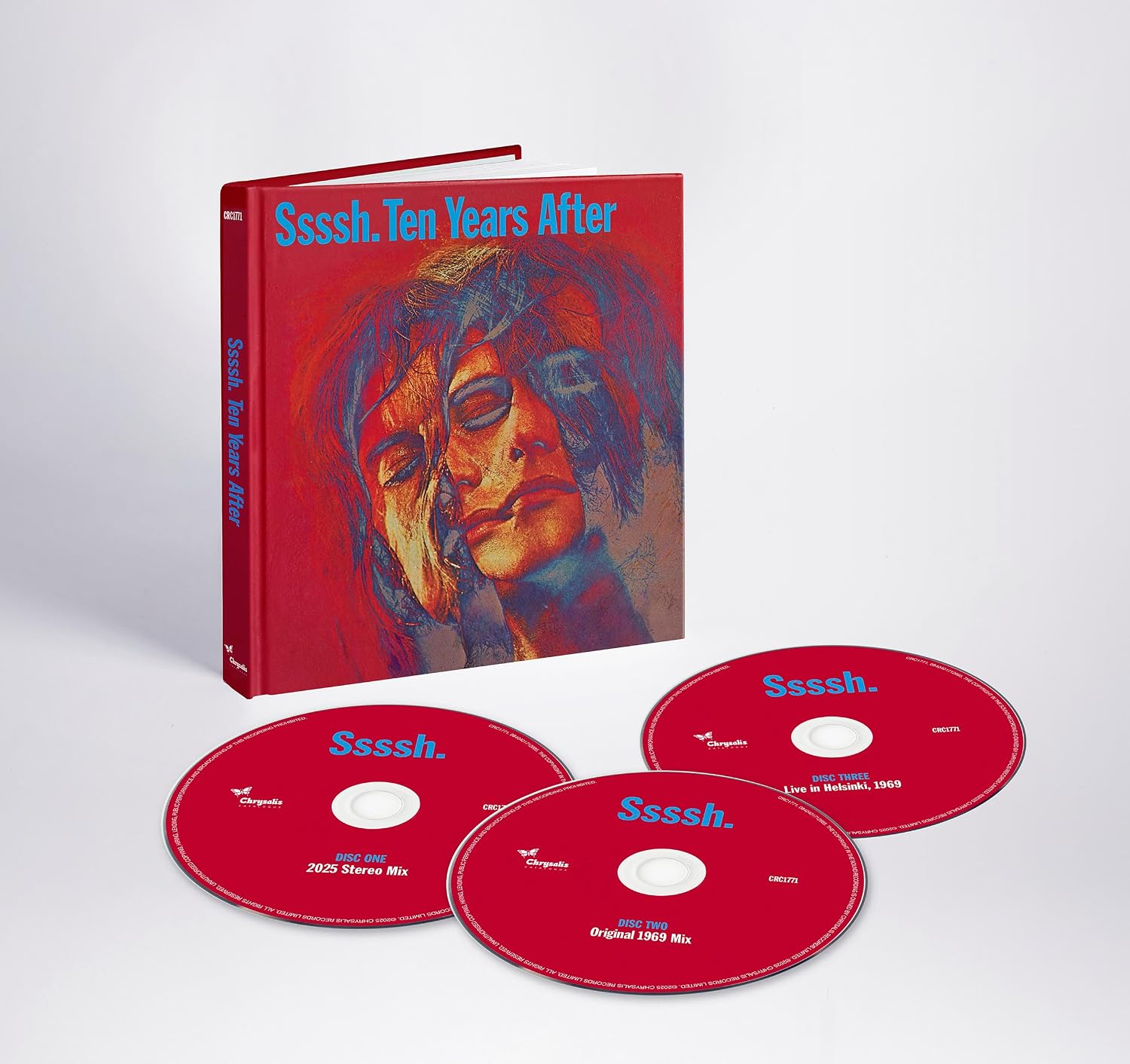 Detalle de Ten Years After Ssssh - 2025 Deluxe Edition 3CD Hardcover