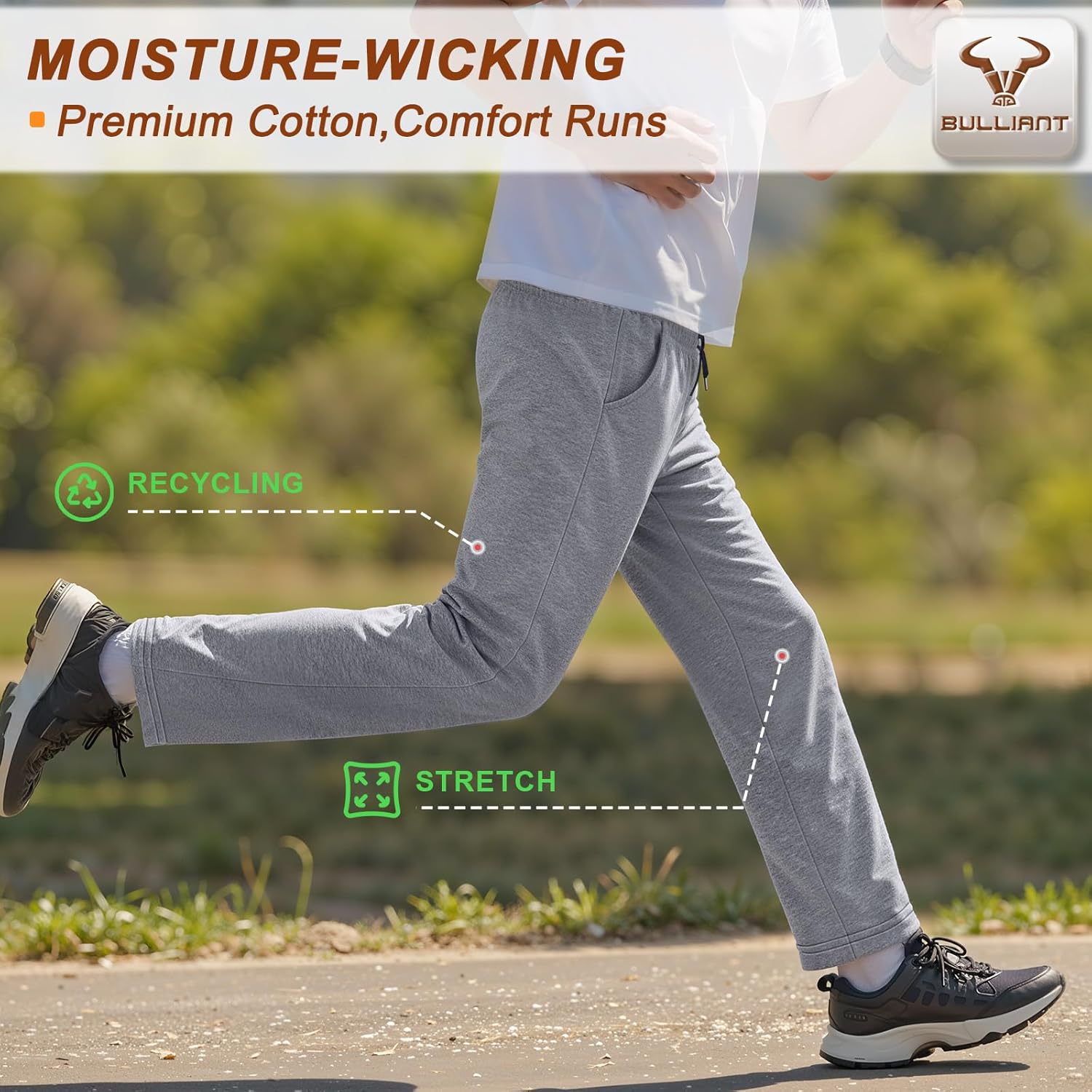 Thumbnail 4 de BULLIANT Pantaloni Jogging Uomo: comfort, resistenza e versatilità tutto in uno