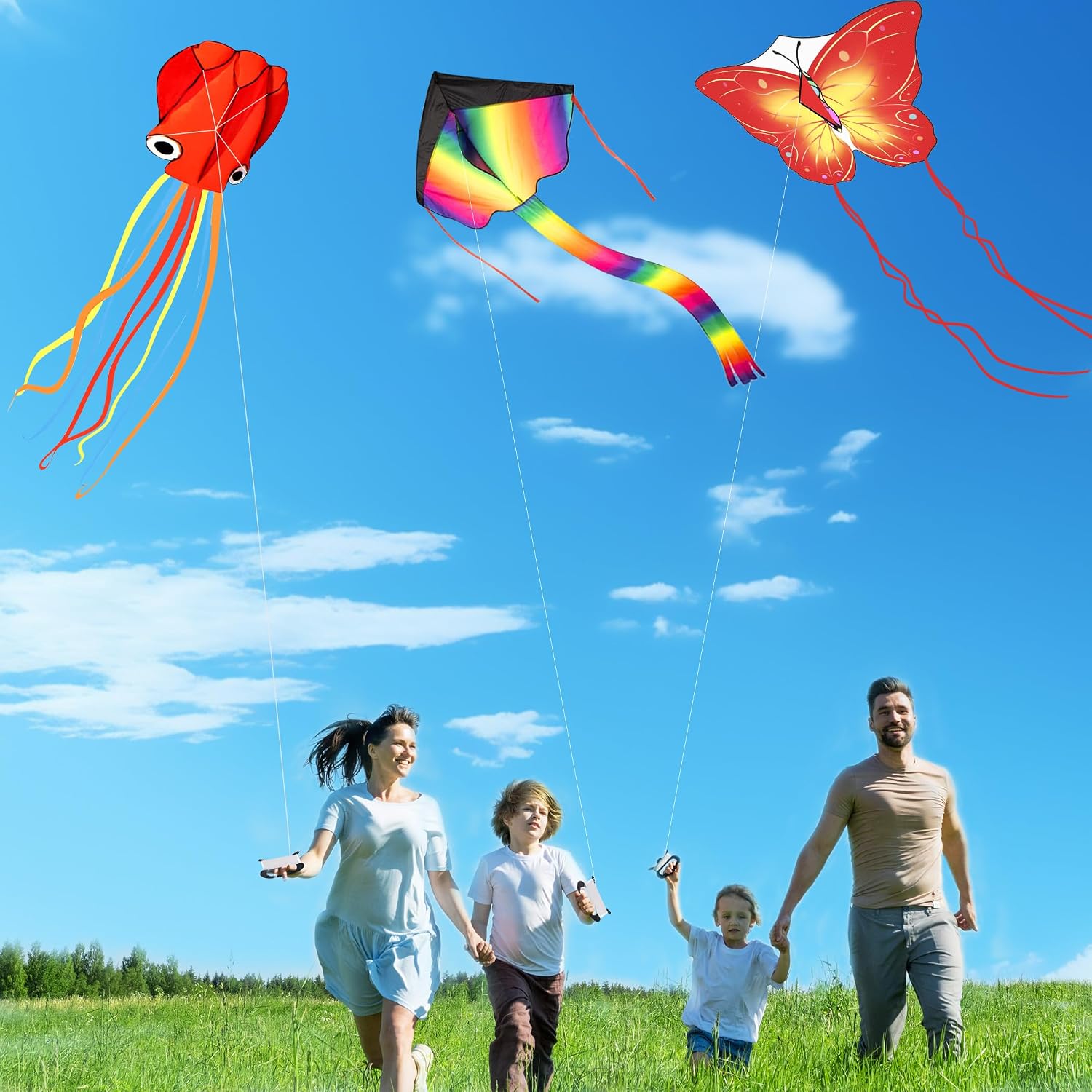 Thumbnail 6 de 3 Pack Kite Colorful Kites for Kids