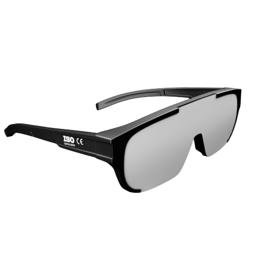 Imagen de Absolute Eclipse Lunettes Éclipse Solaire 2026 Fit-Over — Protection certifiée pour observer l’éclipse sans retirer vos lunettes en OfertitasTOP