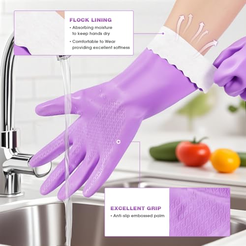 Detalle 2 de Elgood Reusable Dishwashing Gloves