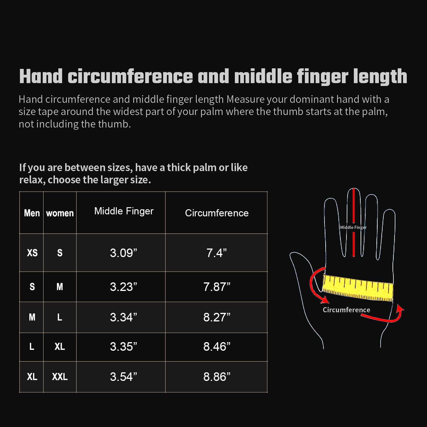 Thumbnail 6 de FanVince Winter Gloves for Cycling and Running, Touchscreen, Water-Resistant