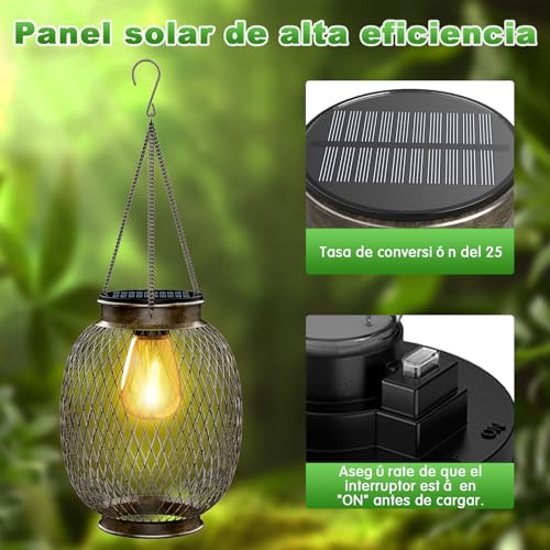 Thumbnail 6 de Farolillos Solares Collasis IP65 para Jardín 💡 (2 Piezas)