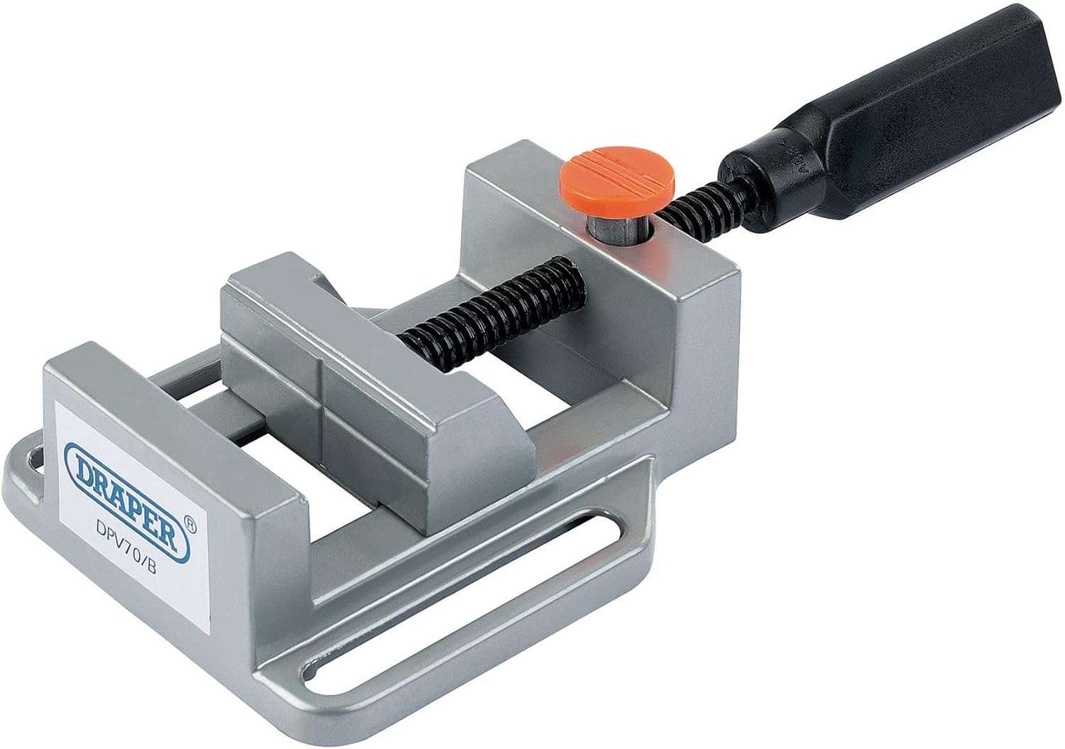 Detalle de Draper 40390 Quick Release Drill Press Vice, 70mm Cast Aluminium