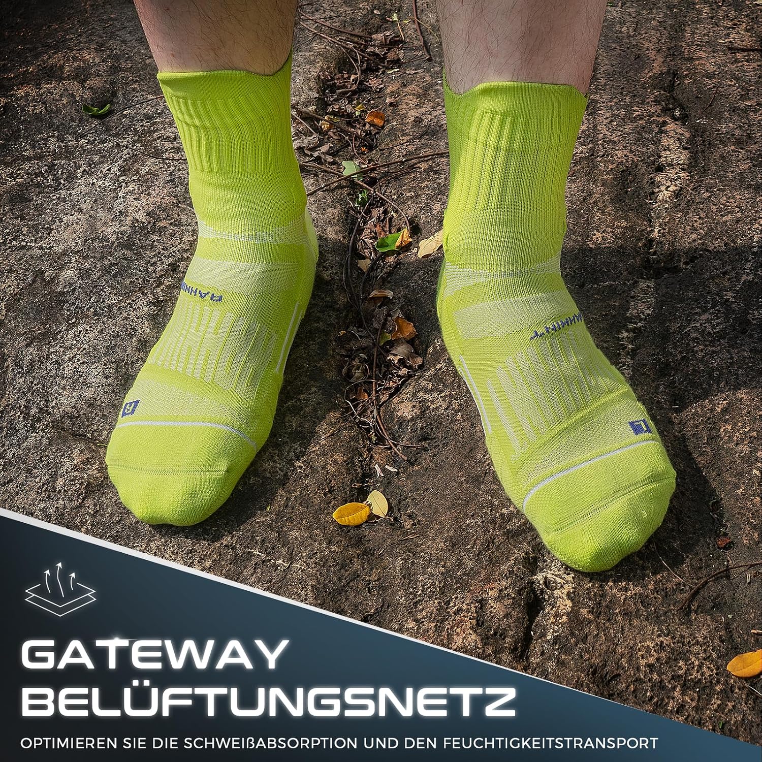 Thumbnail 4 de Rahhint Coolmax Wandersocken Sommer 3 Paar