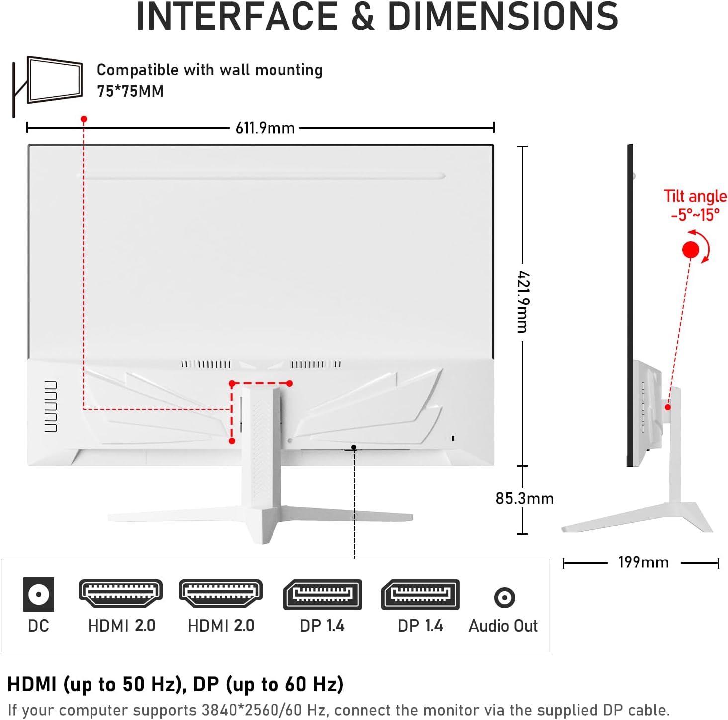 Thumbnail 6 de Gawfolk 28 Inch 4K UHD Monitor ⚙