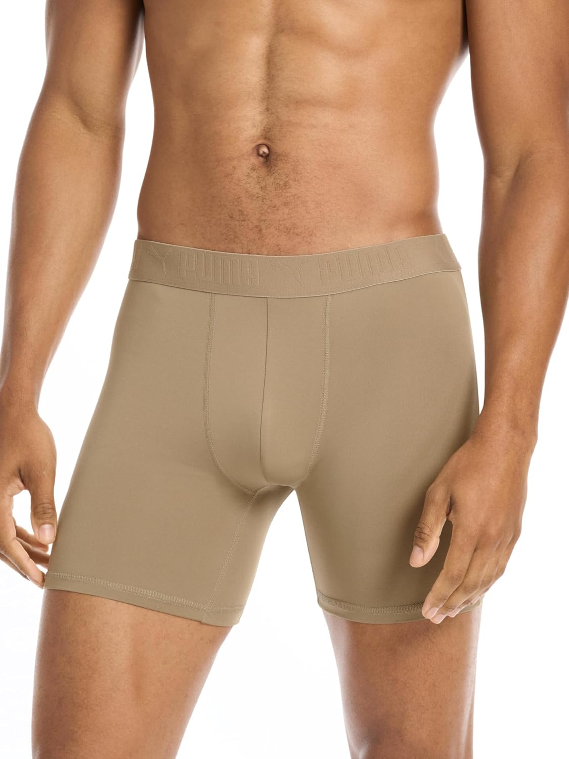 Detalle de Puma 5 Pack Active Stretch Boxer Briefs – Boxeur ajusté pour Homme