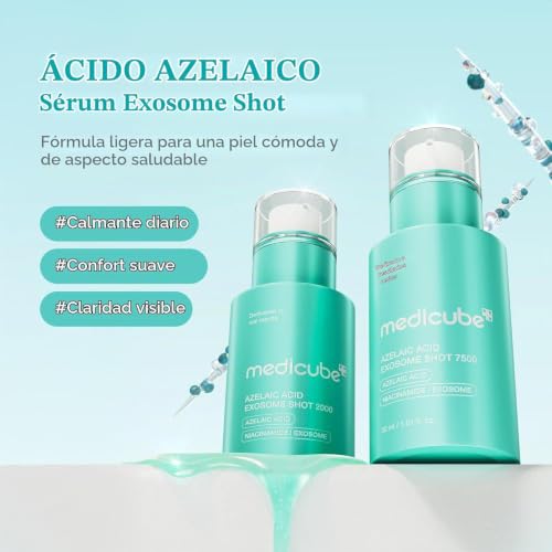 Detalle 2 de medicube Exosome Shot Azelaic Acid 7,500 PPM Spicule Facial Serum