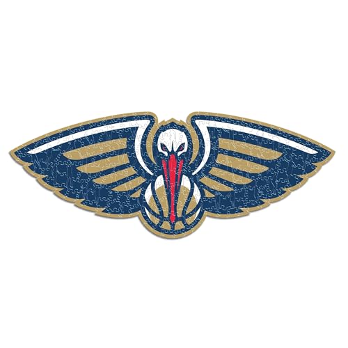 Detalle de Iconic Puzzles NBA Puzzle de Madera New Orleans Pelicans, 270 piezas 🧩