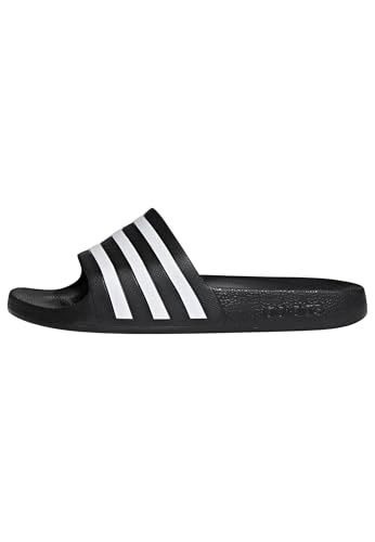 Detalle de Adidas Adilette Aqua Slides Unisex Core Black / Cloud White, 10 UK (44.5 EU) – Comode e versatili