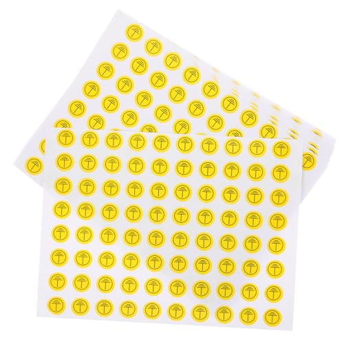 Thumbnail 8 de Gatuida Erdungsaufkleber Vinyl 800 Stück 1x1 cm – klare Erdungskennzeichnung für Elektroinstallationen