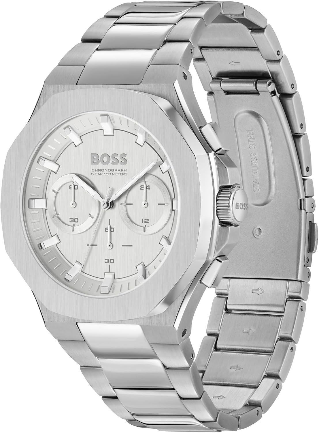 Detalle 2 de Boss 1514087 Reloj cronógrafo de cuarzo, acero