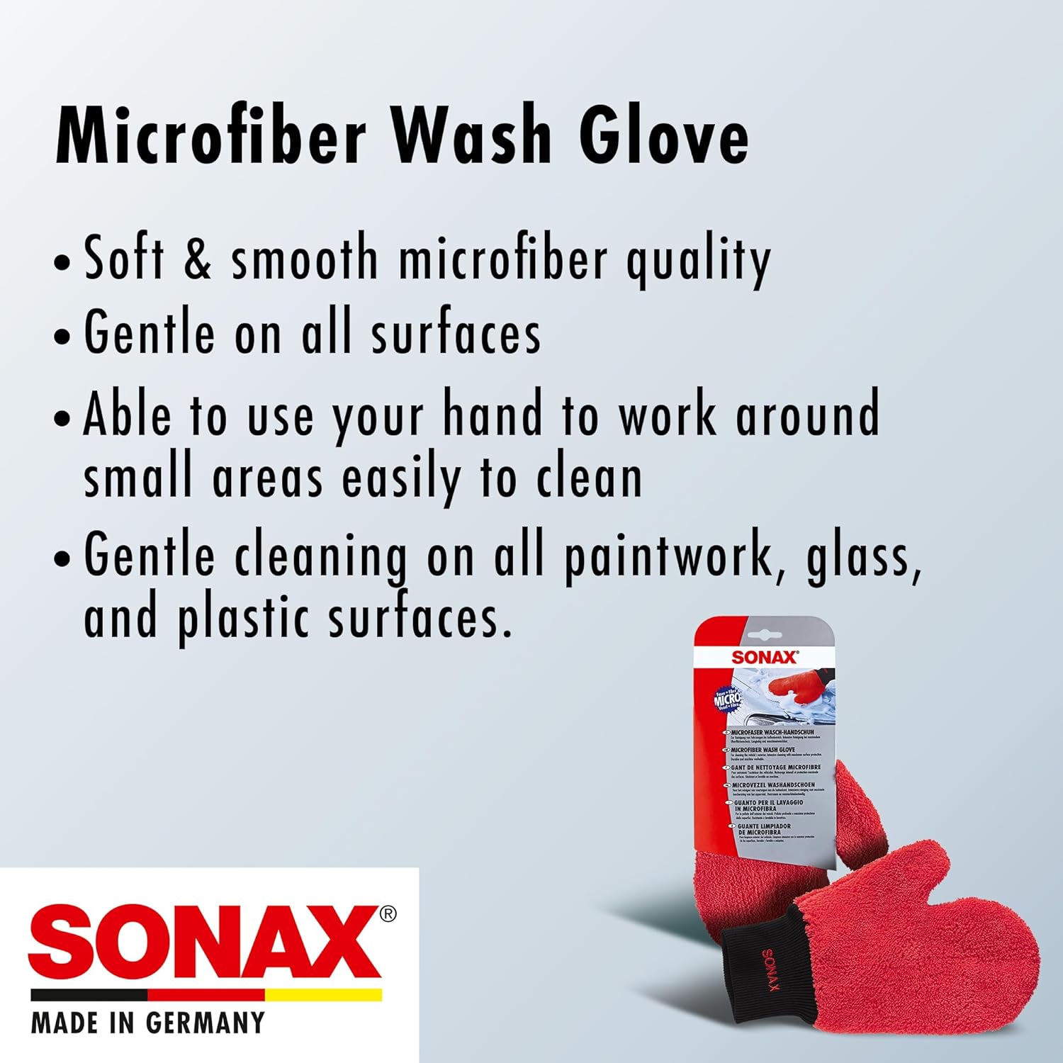Thumbnail 6 de SONAX Guanto in microfibra per lavaggio auto – Art. 04282000