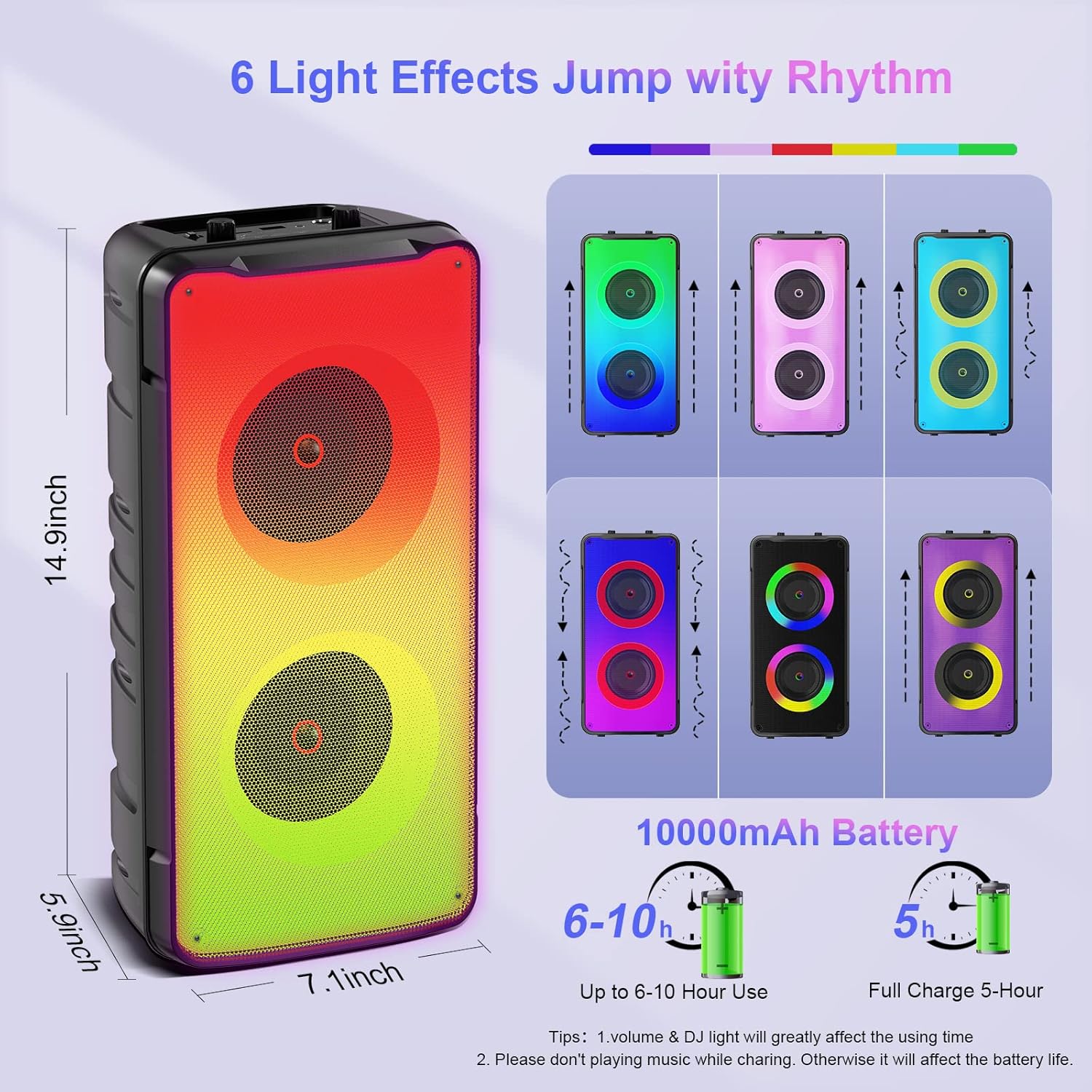 Thumbnail 2 de Cassa Bluetooth 60W per feste