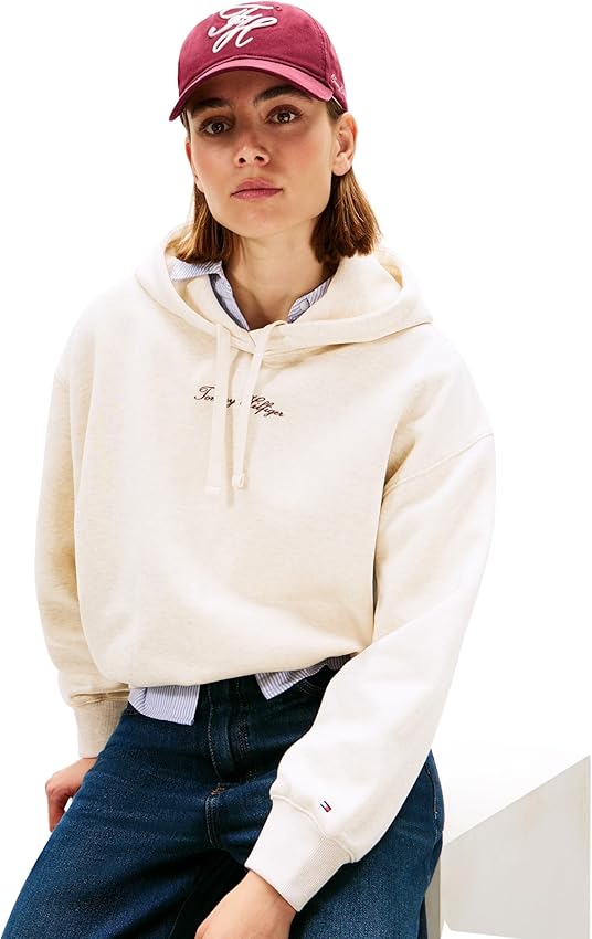 Detalle de Tommy Hilfiger Classic Script Sudadera L 🇪🇸