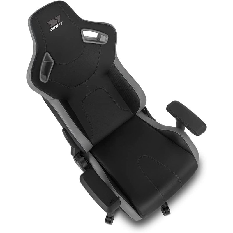 Detalle 2 de Drift DR600 Extra Wide Silla Gaming Negra/Gris de alto respaldo