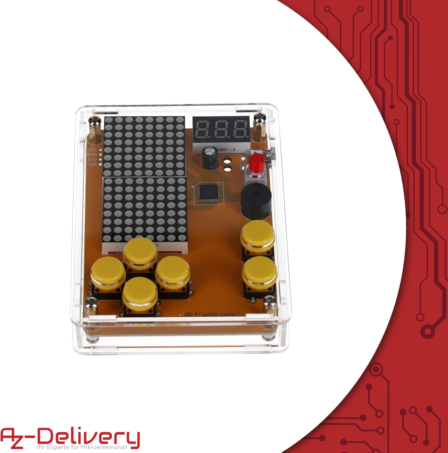 Thumbnail 2 de AZDelivery Kit elettronica fai da te per console retrò portatile (con istruzioni e kit di saldatura)