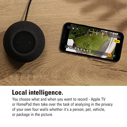 Detalle de EVE Outdoor Cam Lote de 2: cámara exterior para HomeKit Secure Video con privacidad local