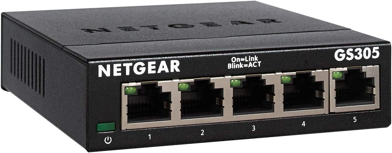 NETGEAR GS305 Switch 5 puertos