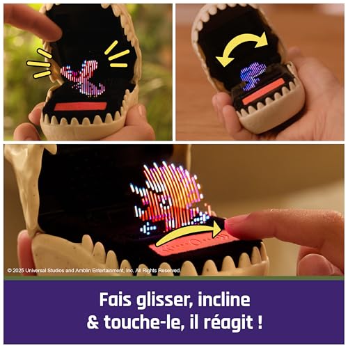Detalle de Bitzee Jurassic World - 25 Dinosaures Interactifs, Compagnon Virtuel