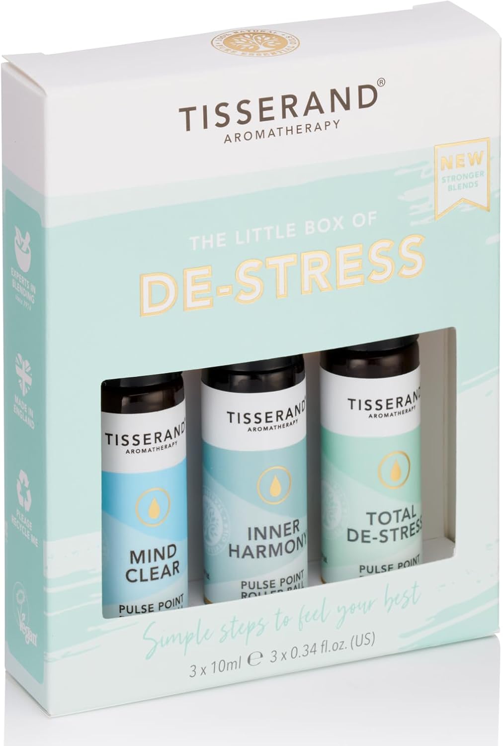 Thumbnail 3 de Tisserand The Little Box of De-Stress: Mind Clear, Inner Harmony, Total De-Stress – 3x10ml