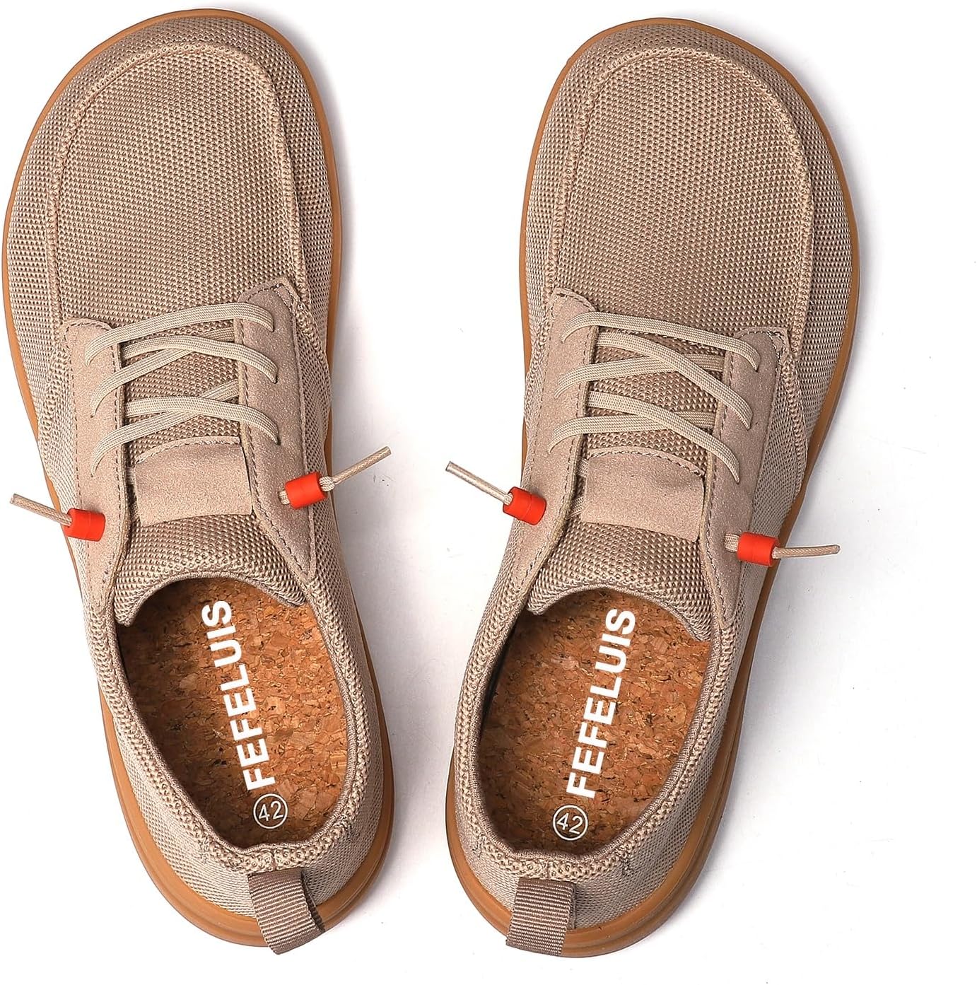 Detalle 2 de Men's Barefoot Wide Toe Box Shoes minimalist slip-on walking shoes