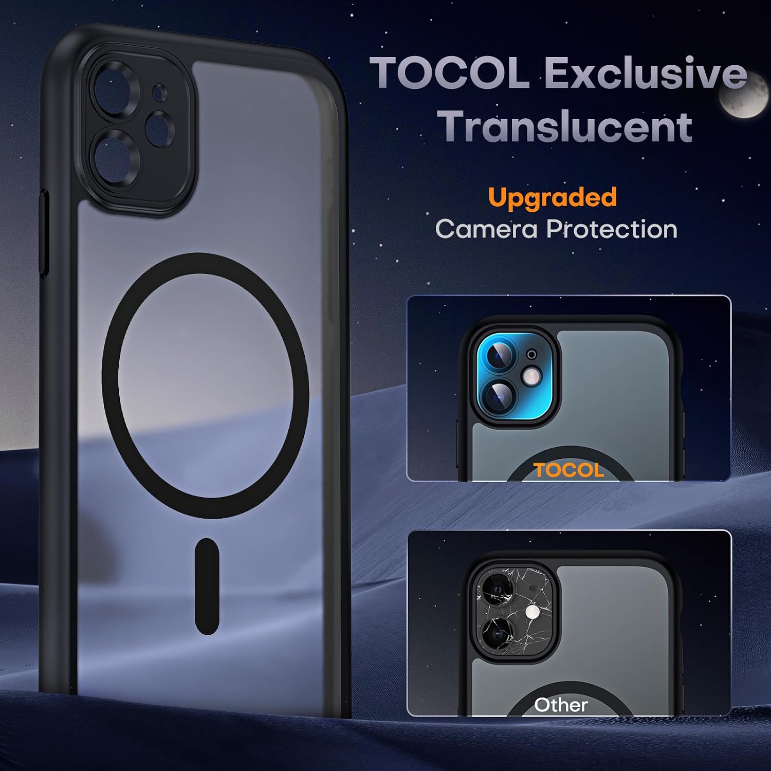 Thumbnail 4 de TOCOL iPhone 11 case MagSafe, 14FT shockproof