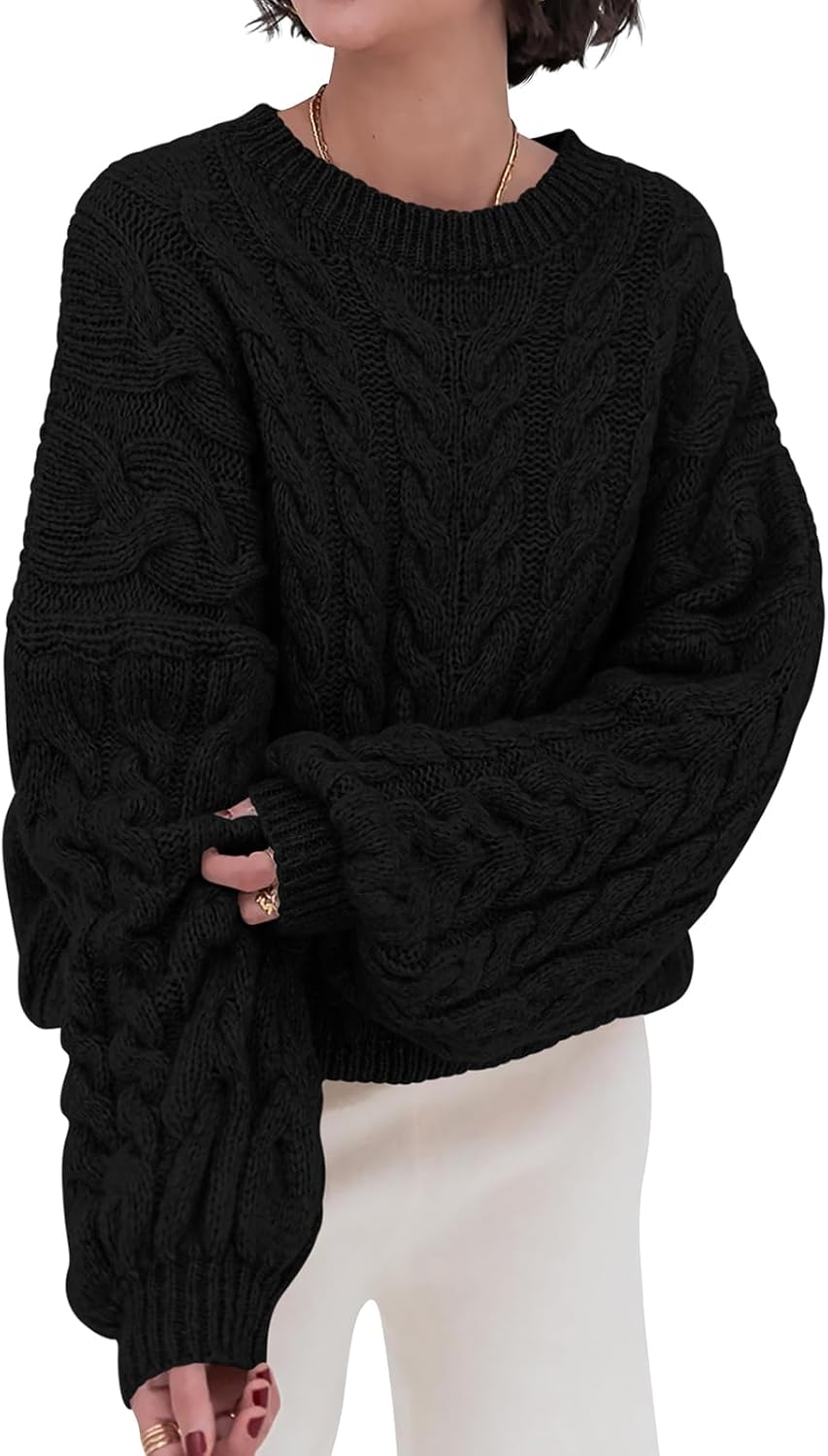 Detalle de PRETTYGARDEN Womens Oversized Sweater 2026