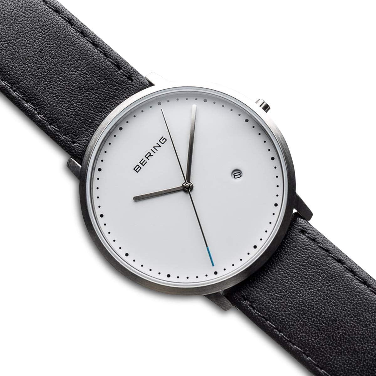 Thumbnail 2 de BERING Unisex Analogico Quarzo Classic: stile minimalista in acciaio e pelle