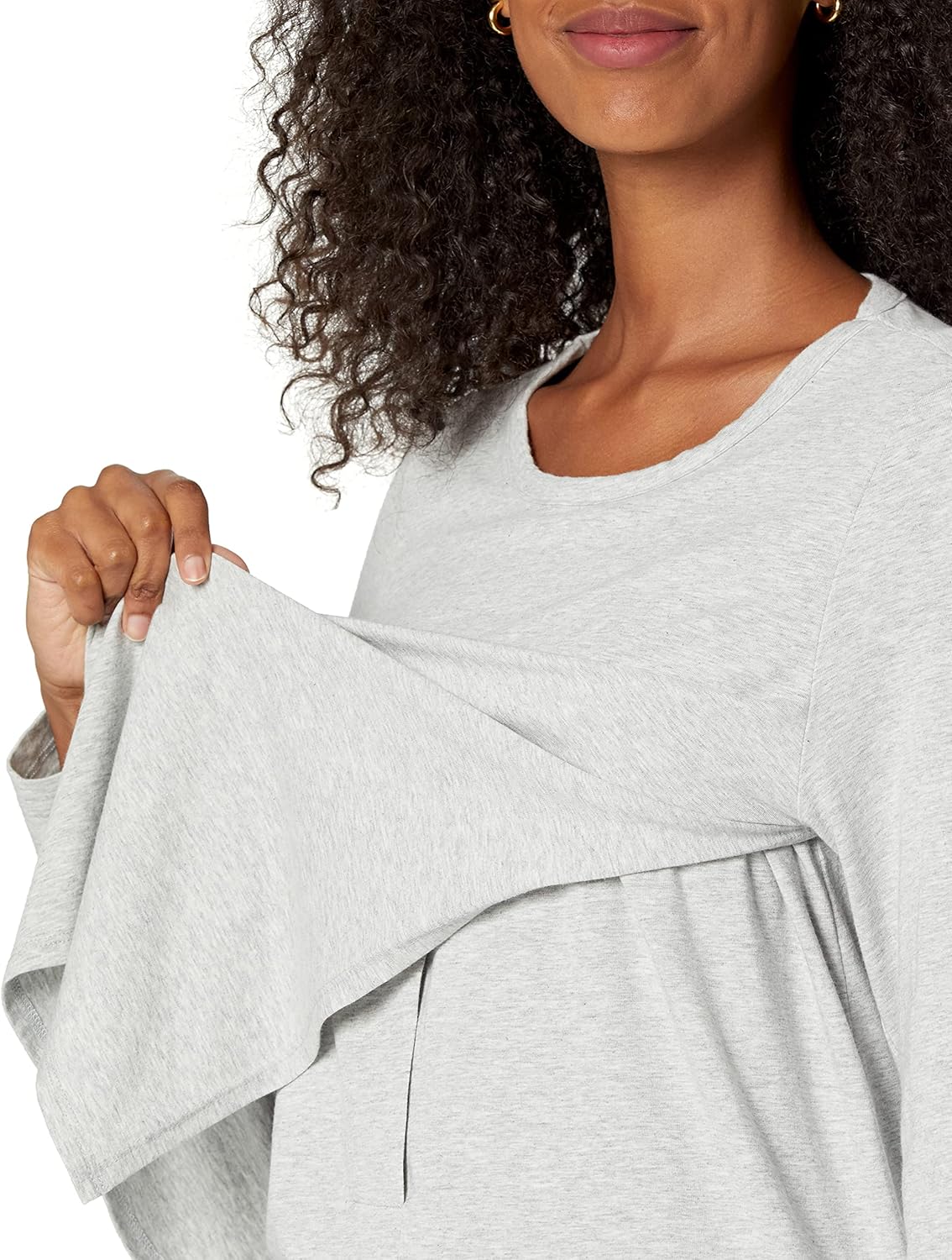 Thumbnail 2 de Amazon Essentials T-shirt per allattamento donna in cotone modal, taglio comodo