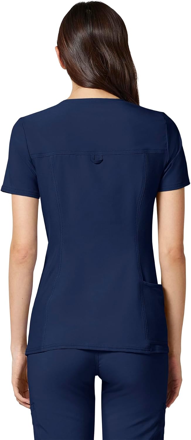 Thumbnail 2 de Cherokee CK605 Women's V-Neck Medical Scrub Top with 4-Way Stretch