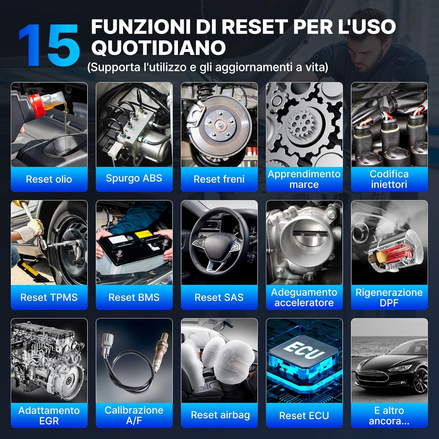Thumbnail 4 de KINGBOLEN S6 Elite scanner diagnostico auto, 15 reset