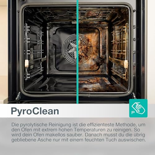 Thumbnail 8 de Gorenje OptiBake Advanced BPSA 6747 A08BG Einbau-Backofen – 77 l, Heißluft, Pyrolyse, SteamAssist