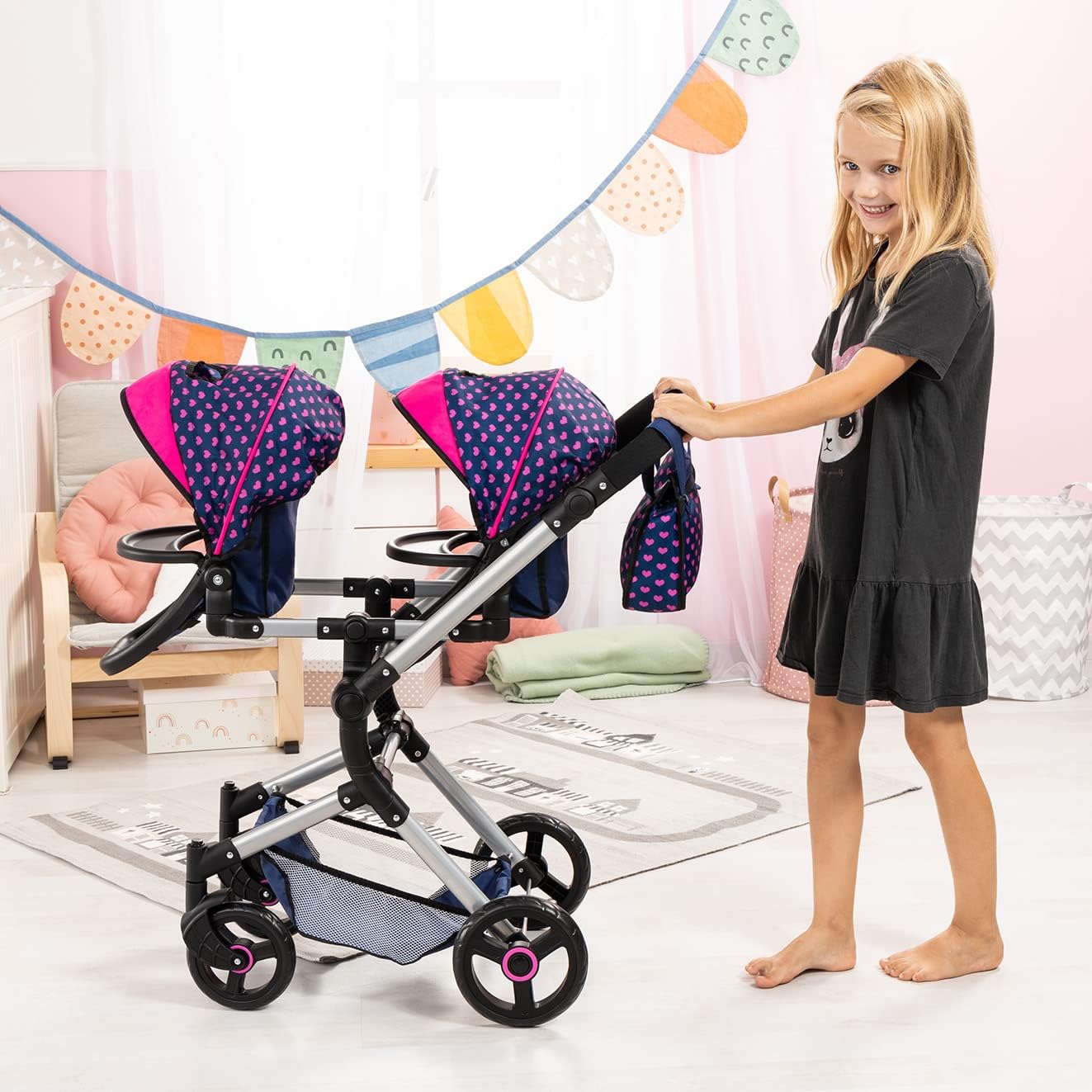 Thumbnail 5 de Bayer Design 26254AA Landau jumeaux 46 cm
