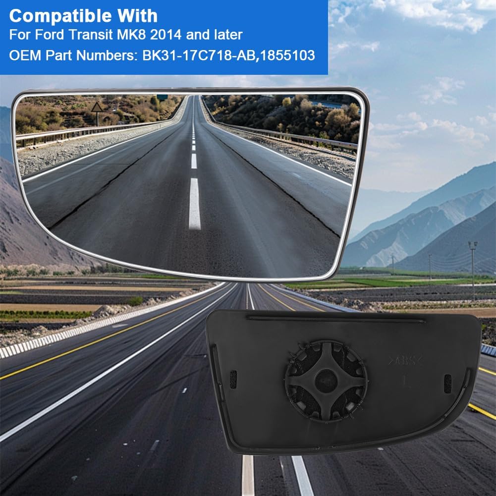 Thumbnail 6 de vsshe BK31-17C718-AB verre miroir Ford Transit MK8 2014