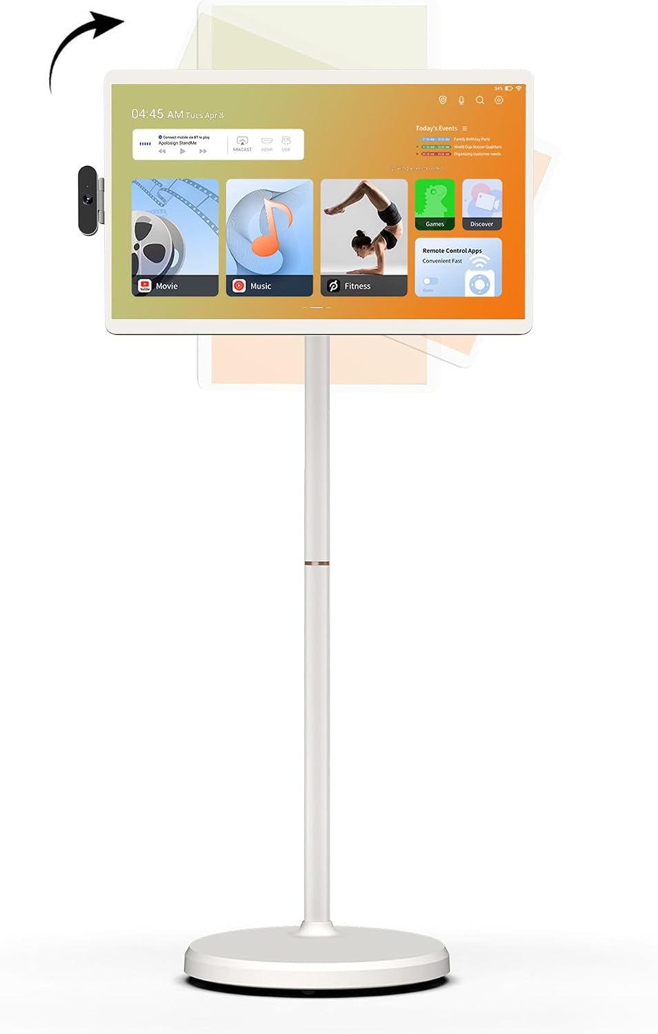 Detalle de ApoloSign 24 Inch Portable TV